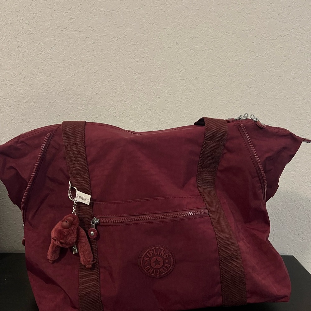 Kipling Lounge Wine Art M Tote Bag - Picture 2 of 6